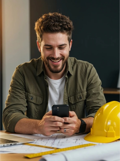 Zdjecie mezczyzny z telefonem